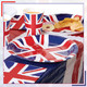 Union Jack Paper Plates - 7in